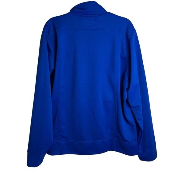 Under armor allseason gear loose full zip jacket men’s size L royal blue warm up - Picture 10 of 10